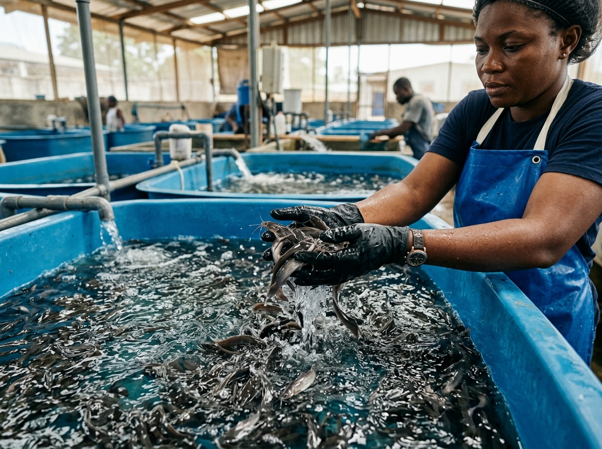 African Catfish Broodstock Selection and Hatchery Nursery